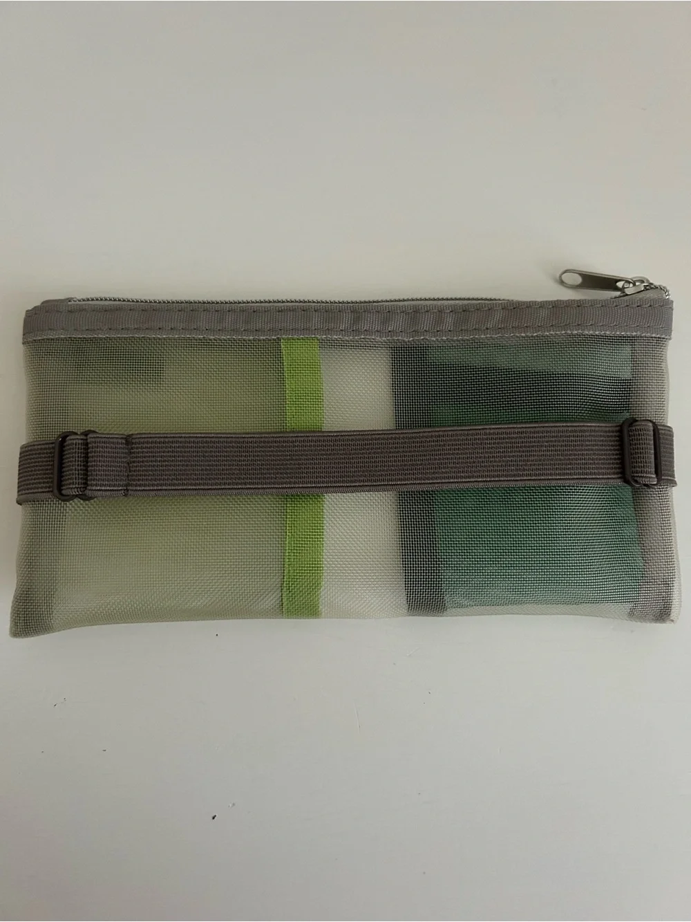 Midori Green Mesh Pen Pouch